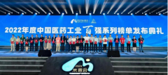 阳光诺和荣登“2022年度中国CXO企业TOP20”