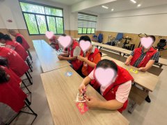德清县雷甸镇开展残疾人康复训练活动