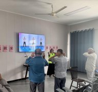 德清县钟管镇开展老年养生操活动