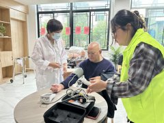 德清县禹越镇开展暖心义诊活动