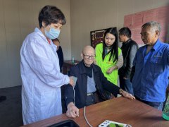 德清县禹越镇开展义诊活动